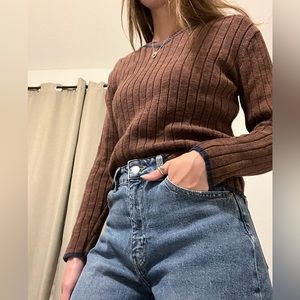 COPY - Vintage Burgundy sweater